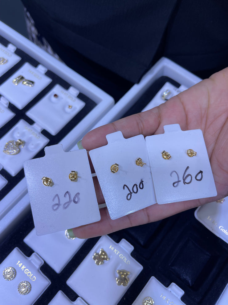 Earring for men 14k Gold