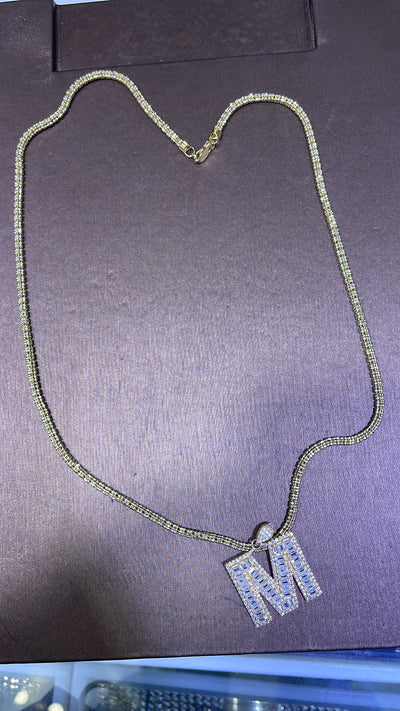 Mon Ice Chain & Pendant 14k
