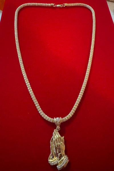 Moon Ice Chain 14k